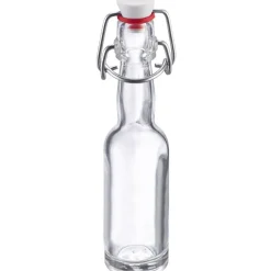 Glasflaska med bygelkork i trälåda, 40 ml, 24-pack - Westmark