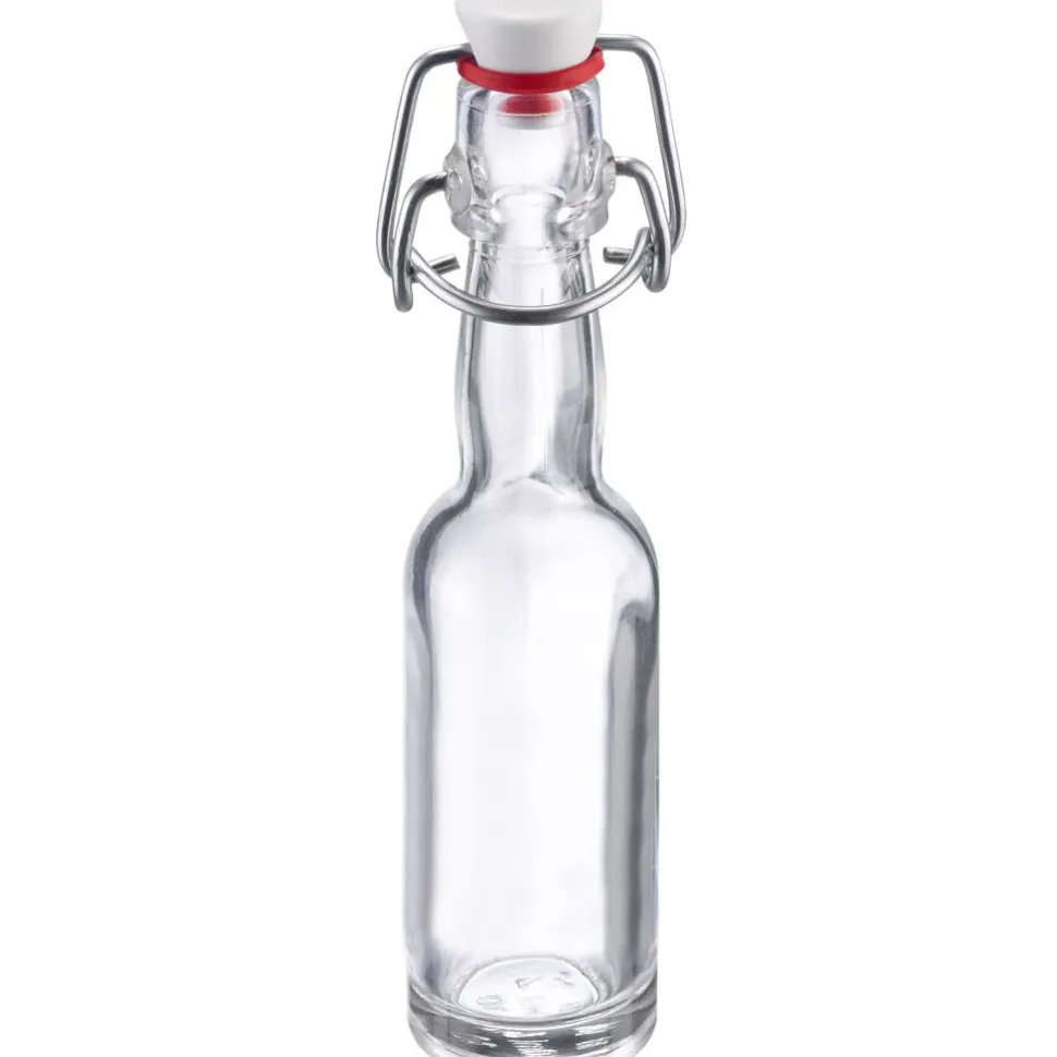 Glasflaska med bygelkork i trälåda, 40 ml, 24-pack - Westmark