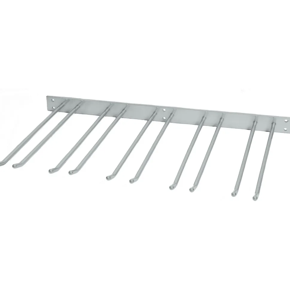 Glashängare för väggmontage - Hippie de Luxe - Grå, 15 st glas