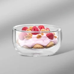 Glass-coupe/dessertskål i dubbelväggat glas, 280ml, 2-pack, Sorrento - Zwilling