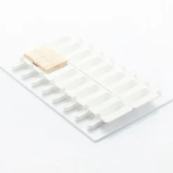 Glassform i silikon, Brick mini, 2 formar á 8 glassar + 50 pinnar - Martellato