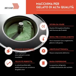 Glassmaskin - Musso Stella