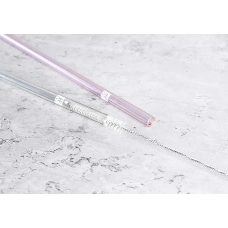 Glassugrör i olika färger, Sorrento, 4-pack - Zwilling