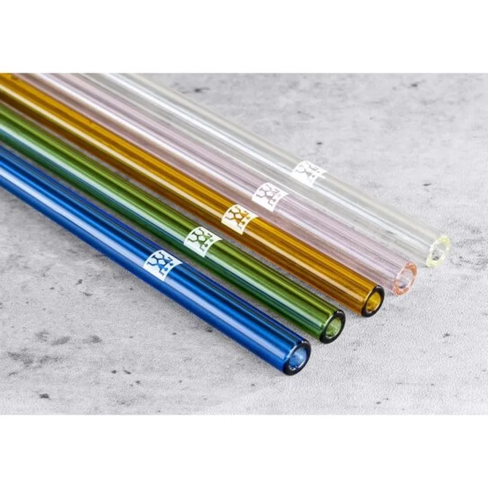 Glassugrör i olika färger, Sorrento, 4-pack - Zwilling