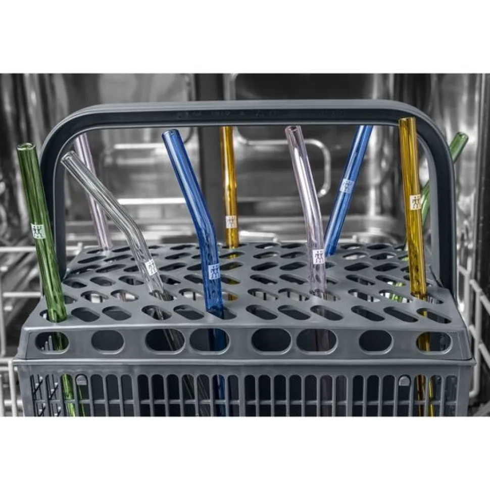 Glassugrör i olika färger, Sorrento, 4-pack - Zwilling