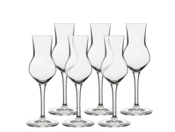 Grappaglas, Atelier, 8 cl, 6-pack - Luigi Bormioli