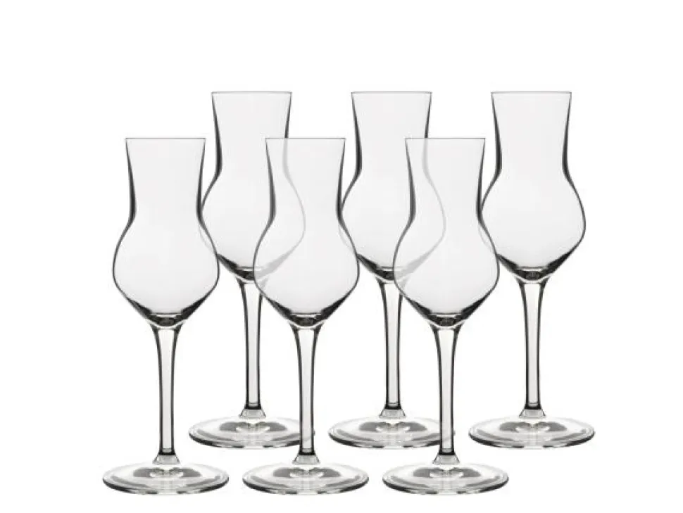 Grappaglas, Atelier, 8 cl, 6-pack - Luigi Bormioli
