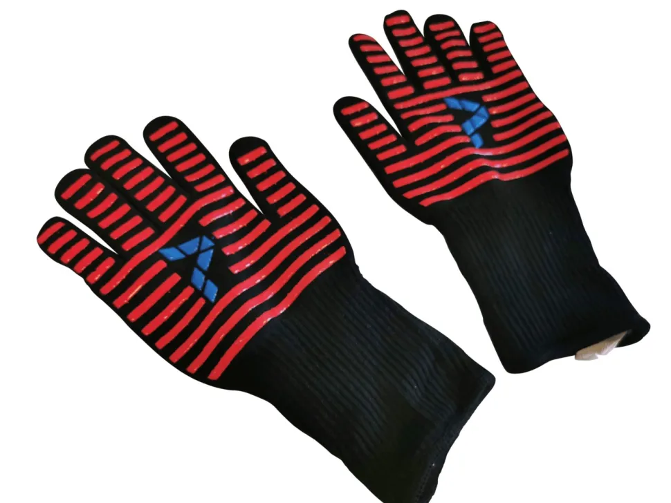 Grillhandske, 2-pack - Gourmetstål