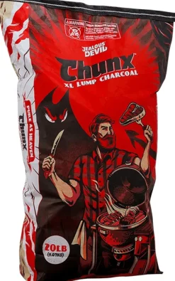 Grillkol, Chunx XL - Hardwood Lump Charcoal, 9 kg - Jealous Devil