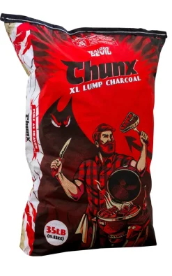Grillkol, Chunx XL - Hardwood Lump Charcoal, 15,88kg - Jealous Devil