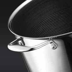 Gryta med glaslock, nonstick, 9,5 L - Hexclad