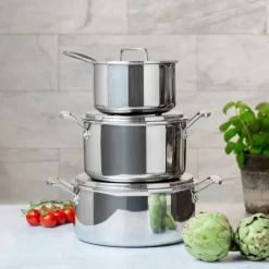 Grytset 3-delar Kastrull 2,0 l, Gryta 3,7 l & 5,2 l, Fusion 5 - Scanpan