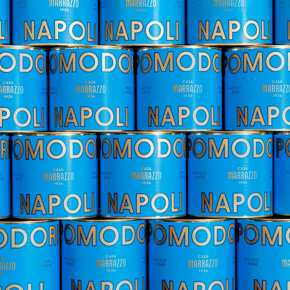 Hela tomater i konserv, Pomodori Napoli, 2550g - Casa Marrazzo