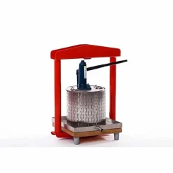Hydraulisk Fruktpress, Rostfritt Stål, 12 L - Apple Press