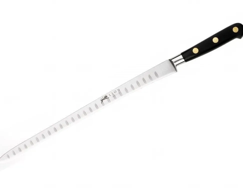 Ideal Olivslipad laxkniv, 30cm - Sabatier Lion