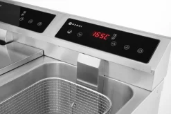 Induktionsfritös 2 x 8 L, Profi Line - Hendi