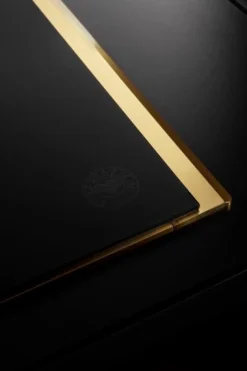 Induktionshäll, 78 cm, TFT display, 4 zoner (1 Flex) + guld-ram - Bertazzoni
