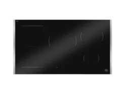 Induktionshäll, 90 cm, 5 zoner (1 Flex), invisible slider + rostfri ram - Bert