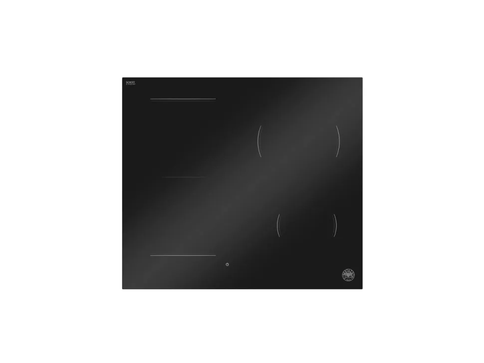 Induktionshäll, 60 cm, 4 zoner (1 Flex) samt invisible slider - Bertazzoni