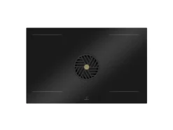 Induktionshäll med integrerad fläkt, 83 cm, 4 zoner (2 Flex) - Bertazzoni