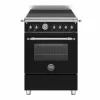 Induktionsspis Heritage, 60 cm, 4 zoner, 1 ugn, Svart - Bertazzoni