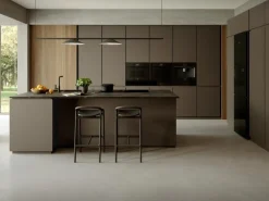 Integrerad kaffemaskin Modern, Svart Glas - Bertazzoni