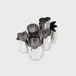 Japanska grönsaksutstickare, 6-pack, Large - Queen Rose