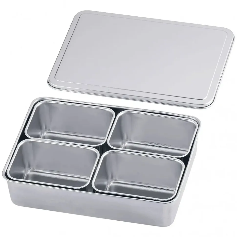 Japansk bricka för mis en place-kantiner (endast bricka + lock) - Clover