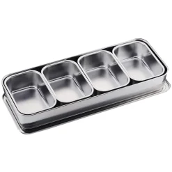 Japansk bricka för mis en place-kantiner (endast bricka + lock) - Clover