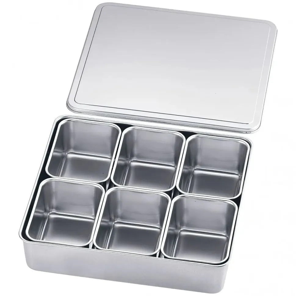 Japansk bricka för mis en place-kantiner (endast bricka + lock) - Clover