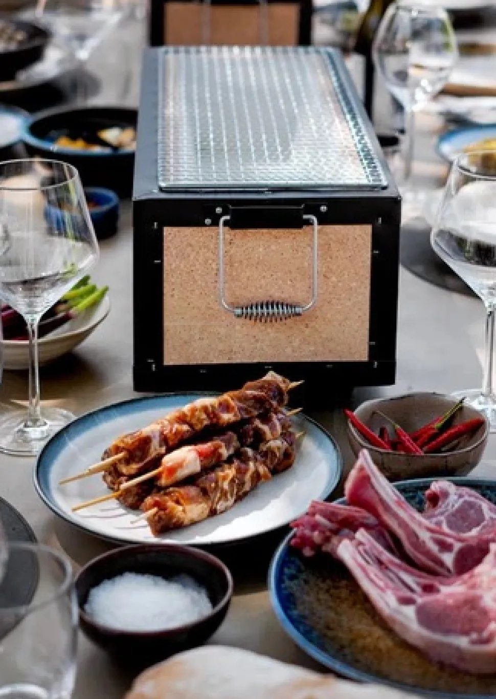 Japansk kolgrill, Professional - Konro