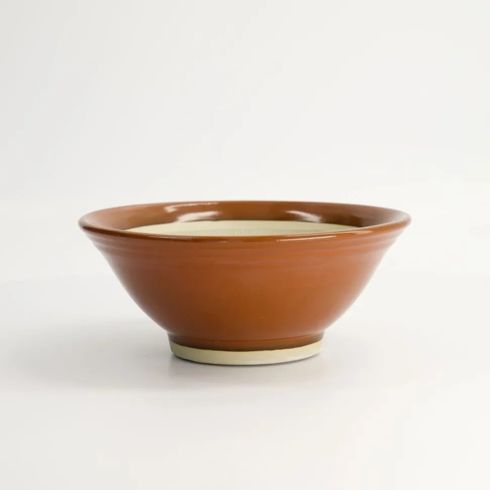 Japansk mortel, Suribachi, Brun 18,5 cm