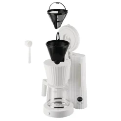 Kaffebryggare, Plissé - Alessi - Vit