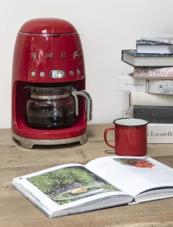 Kaffebryggare, Röd - Smeg