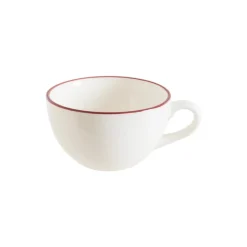 Kaffekopp 23 cl, Rita Linea Burgundy - Bonna
