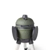Kamadogrill inklusive benfäste, aluminiumben (marmorimitation) med hjul och sidobord - Moddern