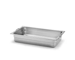 Kantin GN 1/1, rostfritt stål med handtag - Patina