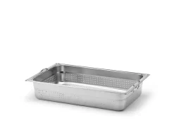 Kantin GN 1/1, rostfritt stål, perforerad - Patina