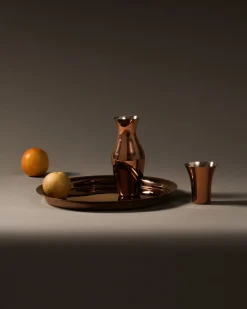 Karaff, Kuru Kuru - Alessi - Koppar