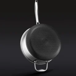 Kastrull med glaslock, nonstick, 4,7 L - Hexclad