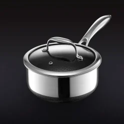 Kastrull med glaslock, nonstick, 1,9 L - Hexclad