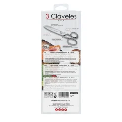 Kökssax i rostfritt stål, Professional - 3 Claveles - 20 cm