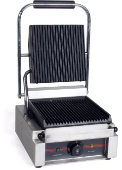 Klämgrill, räfflat gjutjärn - Exxent