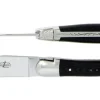 Kniv och gaffel, handtag av Valnöt, blank, Tradition - Forge de Laguiole
