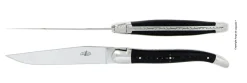 Kniv och gaffel, handtag av Valnöt, blank, Tradition - Forge de Laguiole