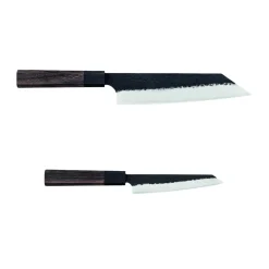 Knivset Bunka Kurouchi finish, Shinmatsu - Suncraft