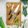 Knivset 3 delar Kockkniv 20cm + Allkniv 15cm + Skalkniv 10cm, Zen - Yaxell