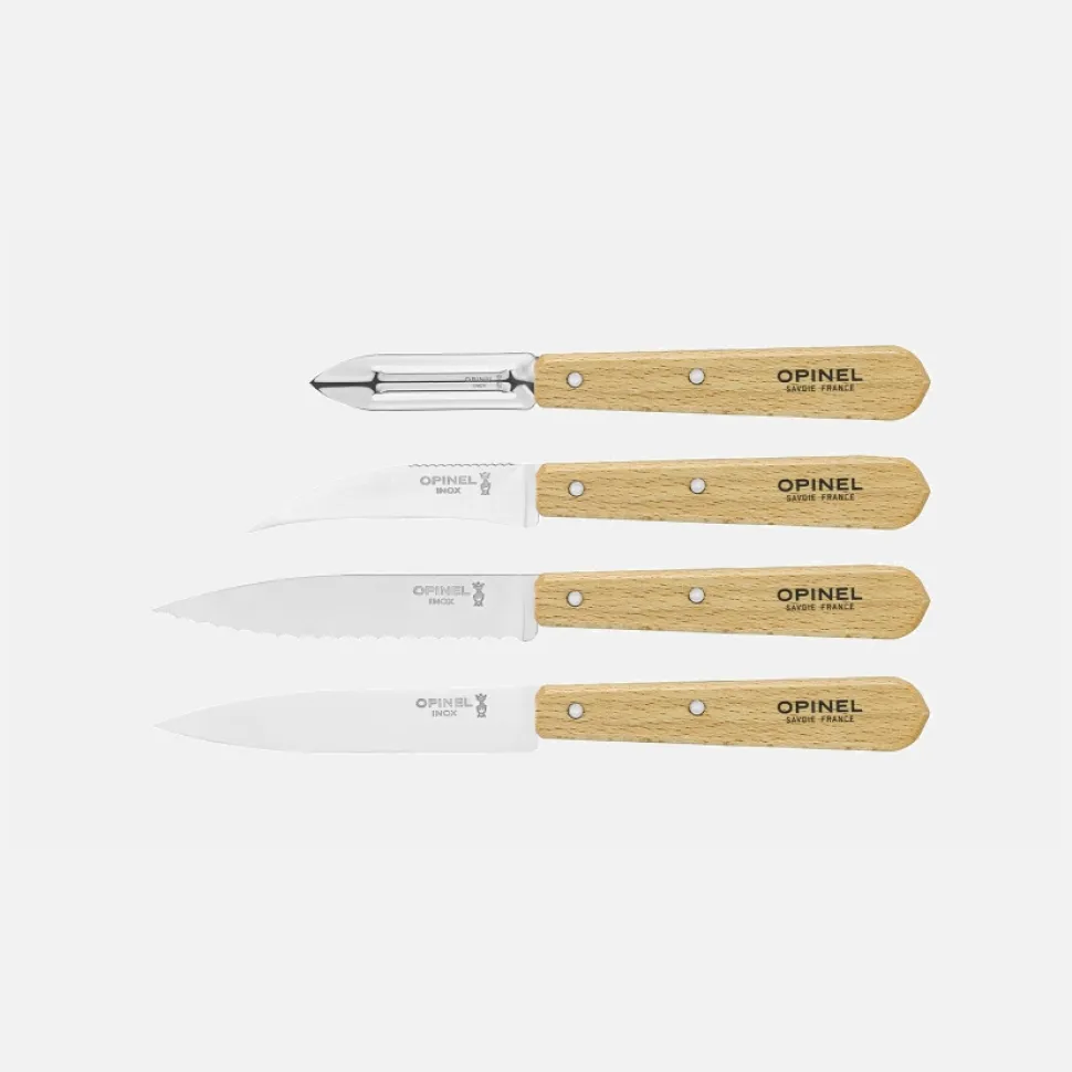 Knivset i fyra delar, Natur, Essentials - Opinel