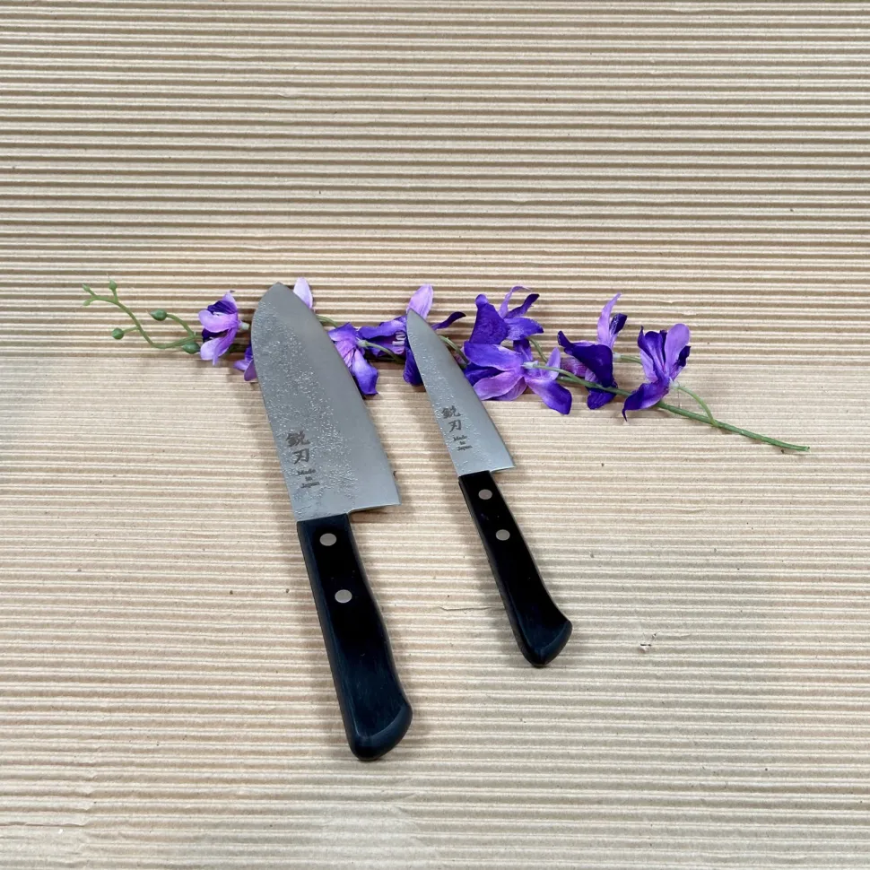 Knivset, Rustic, Petty & Santoku - Surudoi
