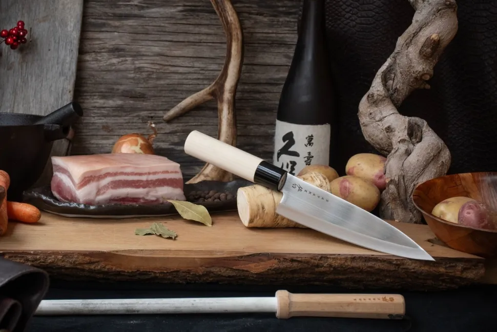 Kockkniv, 17 cm, Houcho - Satake